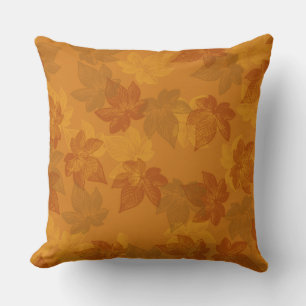 Coussin Feuilles d'automne subtiles