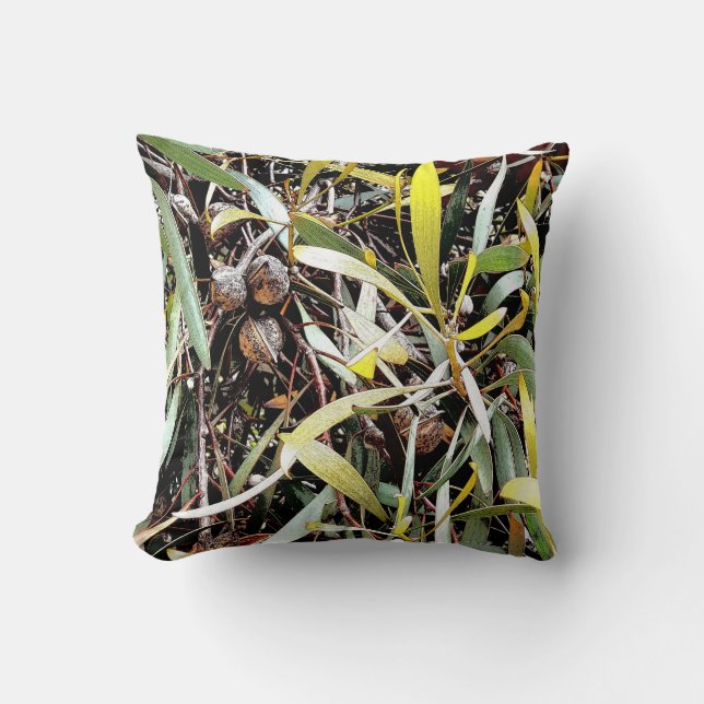 Coussin Feuilles de gomme (Recto)
