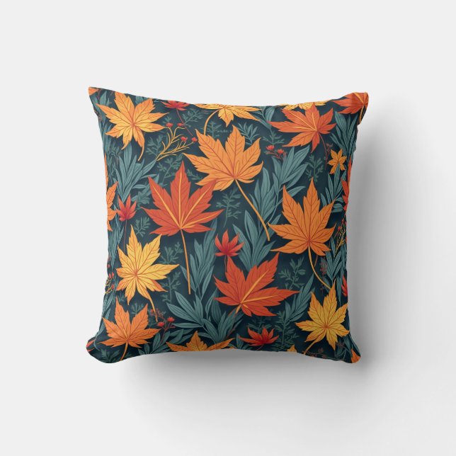 Coussin Feuilles d'érable (Recto)