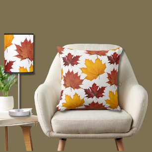 Coussin Feuilles d'érable de l'automne