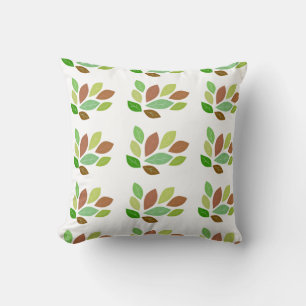 Coussin Feuilles Éparses