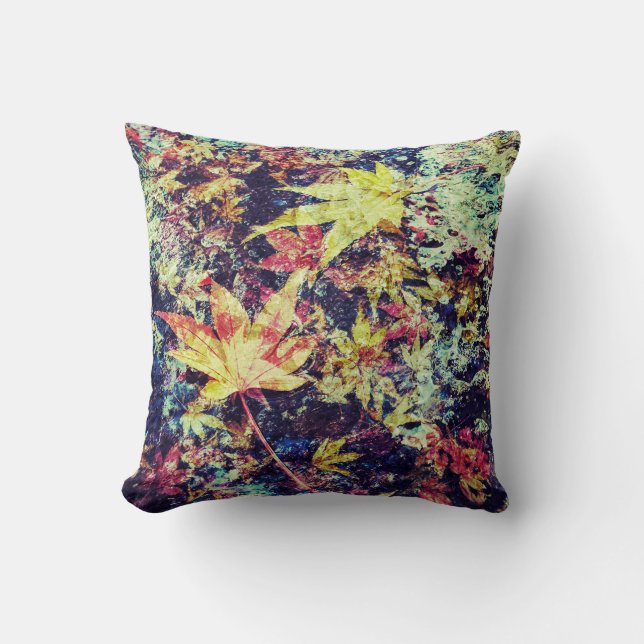 Coussin Feuilles tombés (Recto)