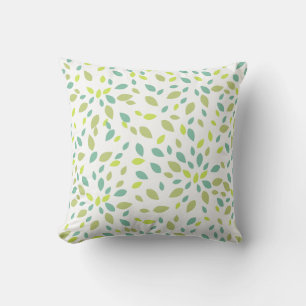 Coussin Feuilles (Vertes)