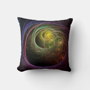 Coussin Feux d'artifice spatiaux