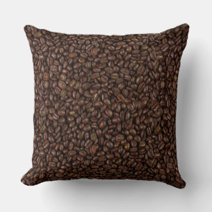 Coussin Fèves de café