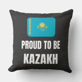 Coussin Fier d'être Kazakh