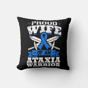 Coussin Fière Femme D'Un Guerrier Ataxiaque Bleu De Sensib