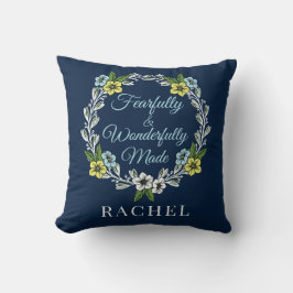 Coussin Fièrement Et Merveilleusement Fabriqué Floral