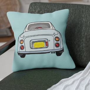 Coussin Figarations Cute Pale Aqua Figaro Car