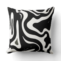 Figures Abstraites Modernes Design Noir & Blanc