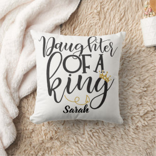 Coussin Fille d'un roi