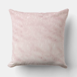 Coussin Fille Glam Blush Pink Zebra Imprimer
