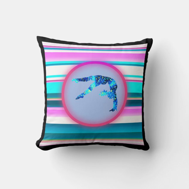 Coussin Filles Gymnastique, Power Tumbling, Ressort (Recto)