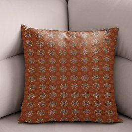 Coussin Filtre Floral Rouge de Squire Manipur Mandala