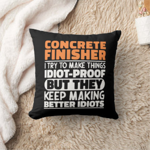 Coussin Finisseur En Béton J'Essaie De Faire Des Choses Dr