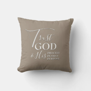 Coussin FIRE DIEU Plans de processus Objectif Beige