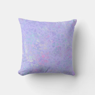 Coussin Flacons violets et multicolores