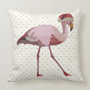 COUSSIN FLAMANT ROSE DE NOËL