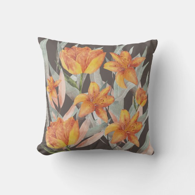 COUSSIN FLAMANTS ROSES (Recto)