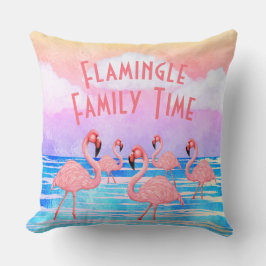 Coussin Flamants roses de la Parade