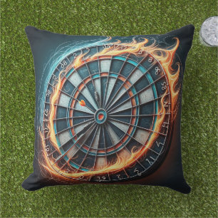 Coussin Flaming Dart Arena Inspirez la passion des fléchet