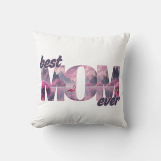 Coussin Flamingos dans un monde de rêve