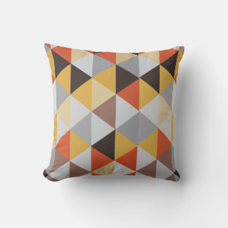 Coussin Flamme Géométrique