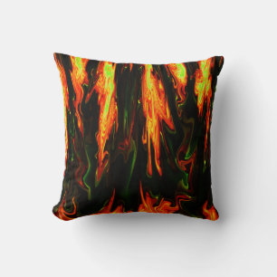 Coussin Flammes de lave...