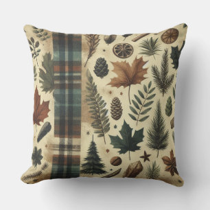Coussin Flanelle Rustique