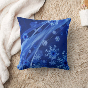Coussin Flèches bleues
