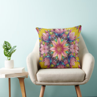 Coussin fleur