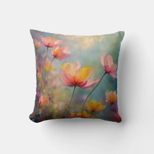 Coussin Fleur Abstraite