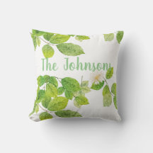 Fleur blanche et jardin Feuille vert