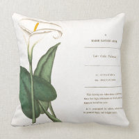 Fleur botanique de zantedeschia florale