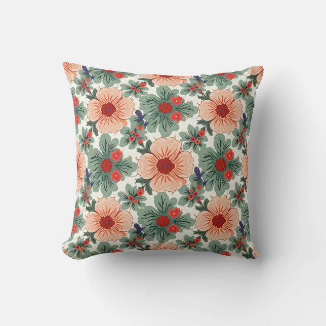 Coussin Fleur coréenne (Recto)