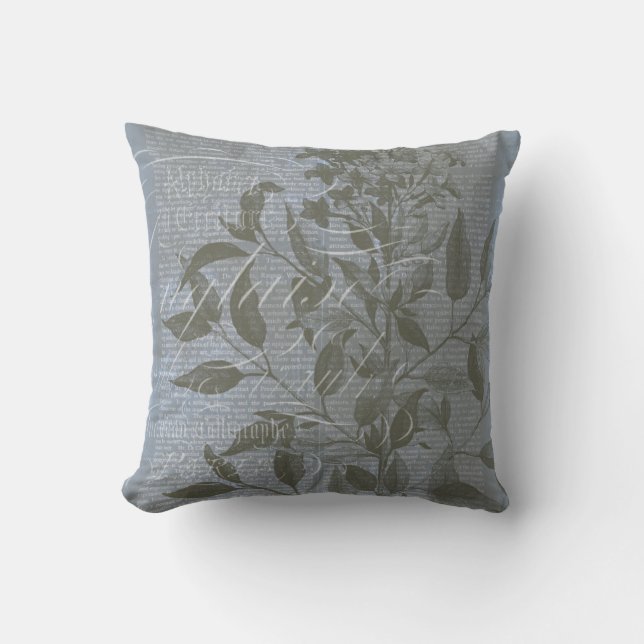 Coussin Fleur de Bleu I (Recto)