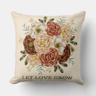 Coussin Fleur de Crimson