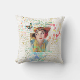 Coussin Fleur de fille