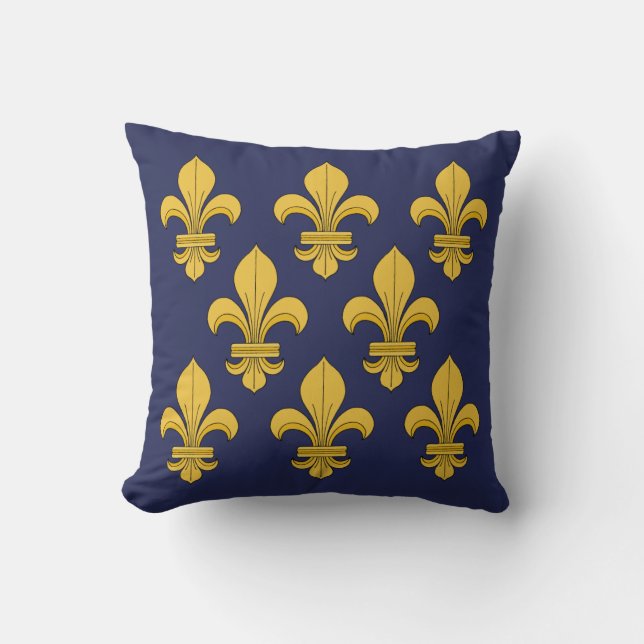 Coussin Fleur de lis (Recto)