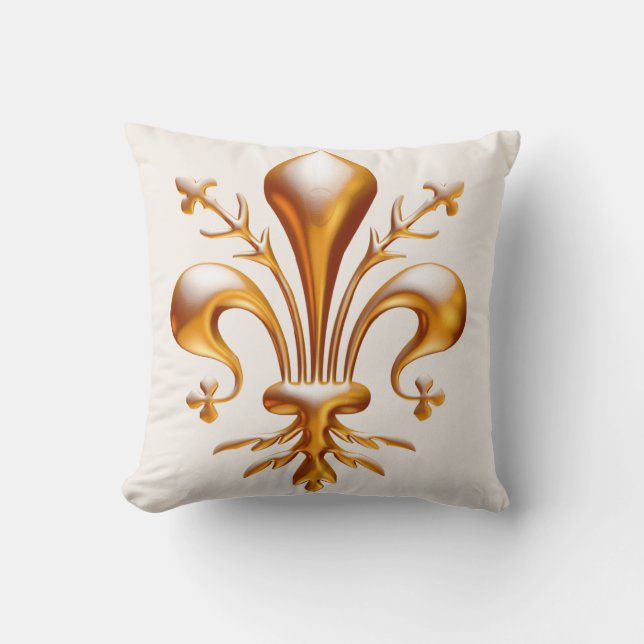 Coussin Fleur de Lis (de Lys) (Recto)