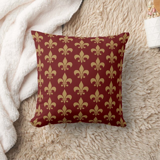 Coussin fleur de lys (Couverture)