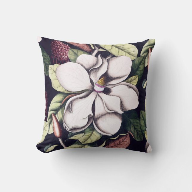 Coussin Fleur de Magnolia (Recto)
