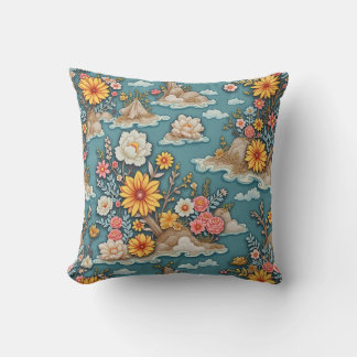 Coussin Fleur du ciel