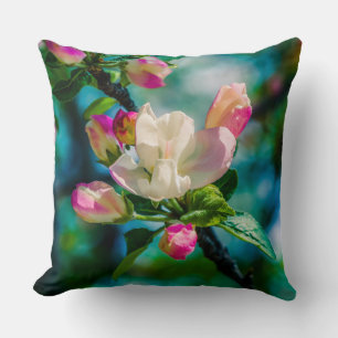 Coussin Fleur et bourgeons de pommes de terre