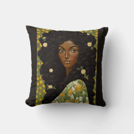Coussin Fleur fille