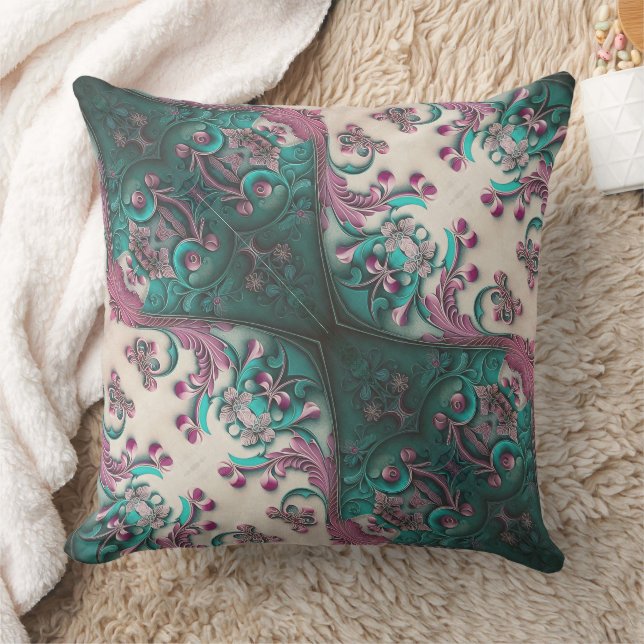 Coussin Fleur Moderne (Couverture)