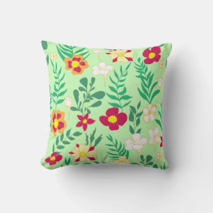 Coussin Fleur motif sans couture et décoration de la maiso