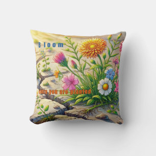 Coussin Fleur Où Vous Avez Planté Floral