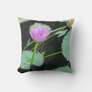 Coussin Fleur Plutôt Rose Eau Lily Fleur Floral