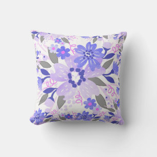Coussin Fleur Pourpre